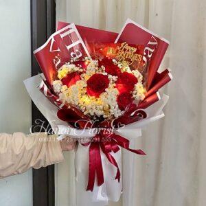 Bó Hoa Hồng Nhỏ Xinh Tặng Bạn Gái