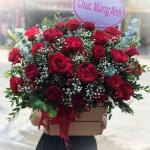 Giỏ hoa để bàn BNG576