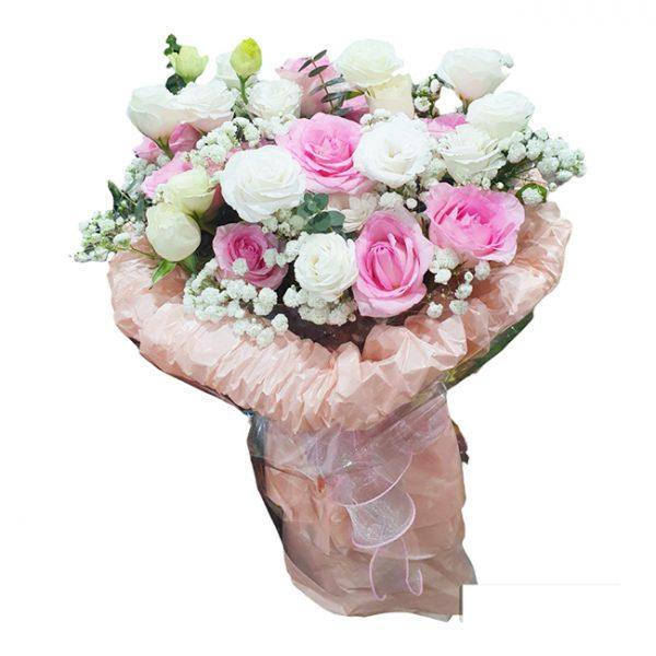 Bó hoa hồng 20-10 HT2